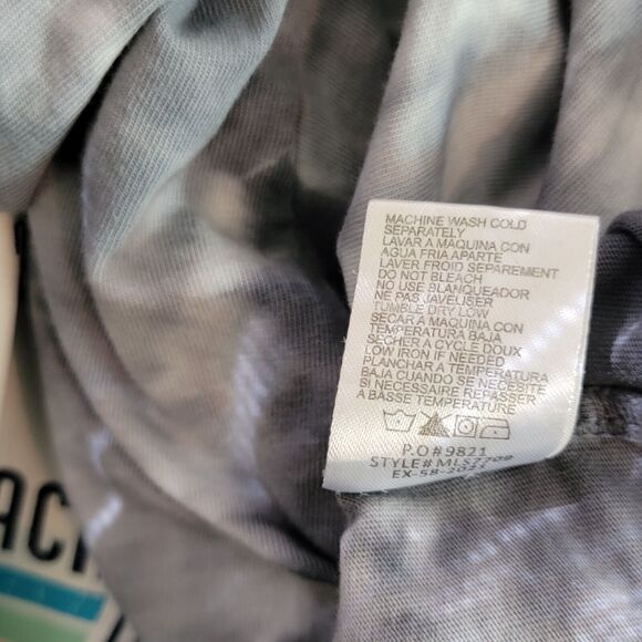 Miami Beach T-Shirt Mens XL Gray Tie Dye Worlds Most Beautiful Beaches - Picture 11 of 11